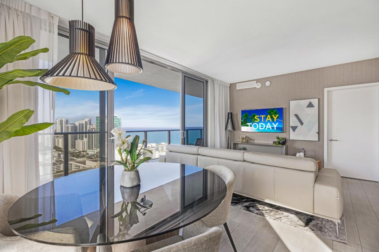 Hyde Beach House - Luxury 2-Bedroom - Gorgeous View - Resort Amenities - Rooftop Pool - Hot Tub - Tennis Court - Minutes To The Ocean Голливуд Экстерьер фото