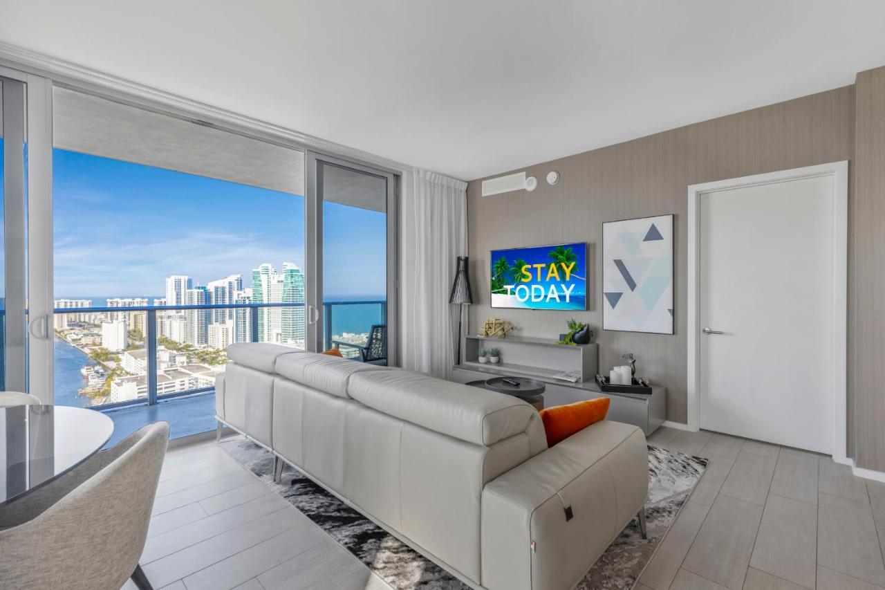 Hyde Beach House - Luxury 2-Bedroom - Gorgeous View - Resort Amenities - Rooftop Pool - Hot Tub - Tennis Court - Minutes To The Ocean Голливуд Экстерьер фото